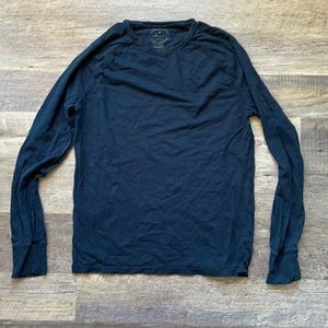 American Eagle navy blue long sleeve size xs